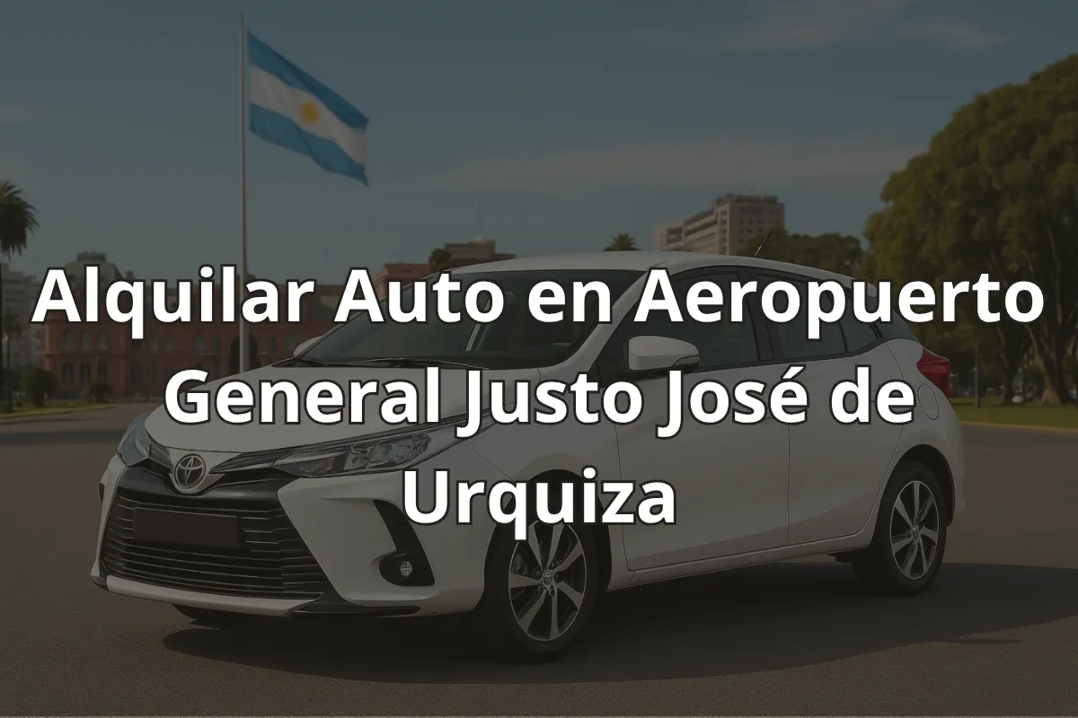 Alquilar Auto en Aeropuerto General Justo José de Urquiza