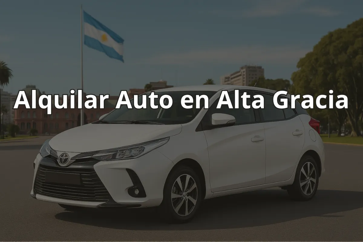 Alquilar Auto en Alta Gracia